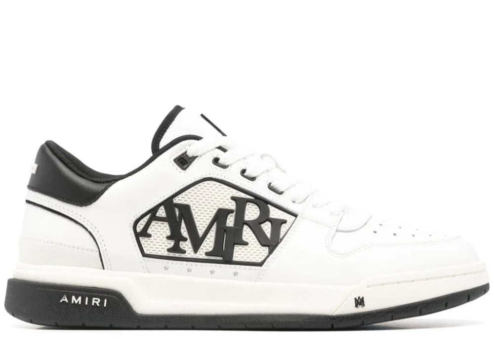 Amiri Classic Low White Black