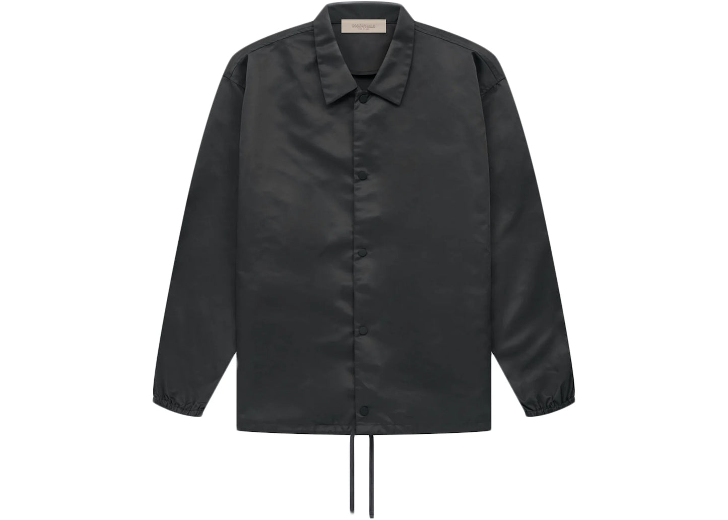 Fear of God Essentials Coaches Black Jacket