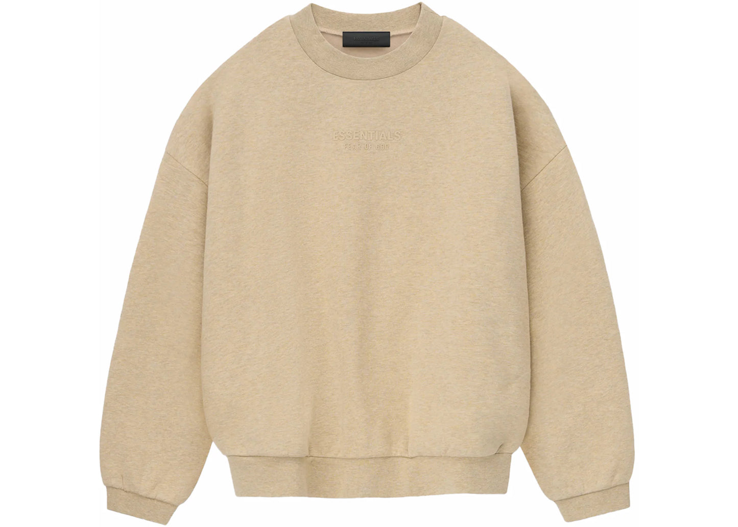 Fear of God Essentials Gold Heather Crewneck