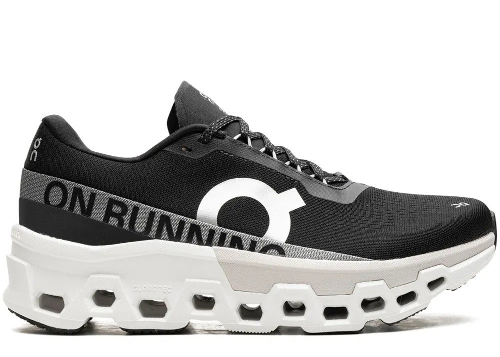 On-Running Cloudmonster Black White