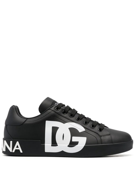 Dolce & Gabbana Portofino Black Big Logo