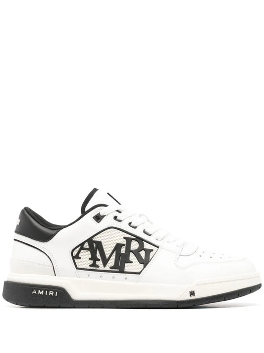 Amiri Classic Low White Black