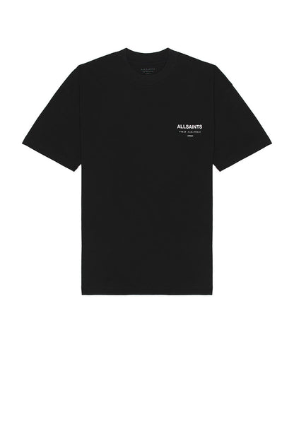 AllSaints Underground Crewneck Tee Black