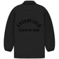 Essentials Fear of God Coaches Black Jacket