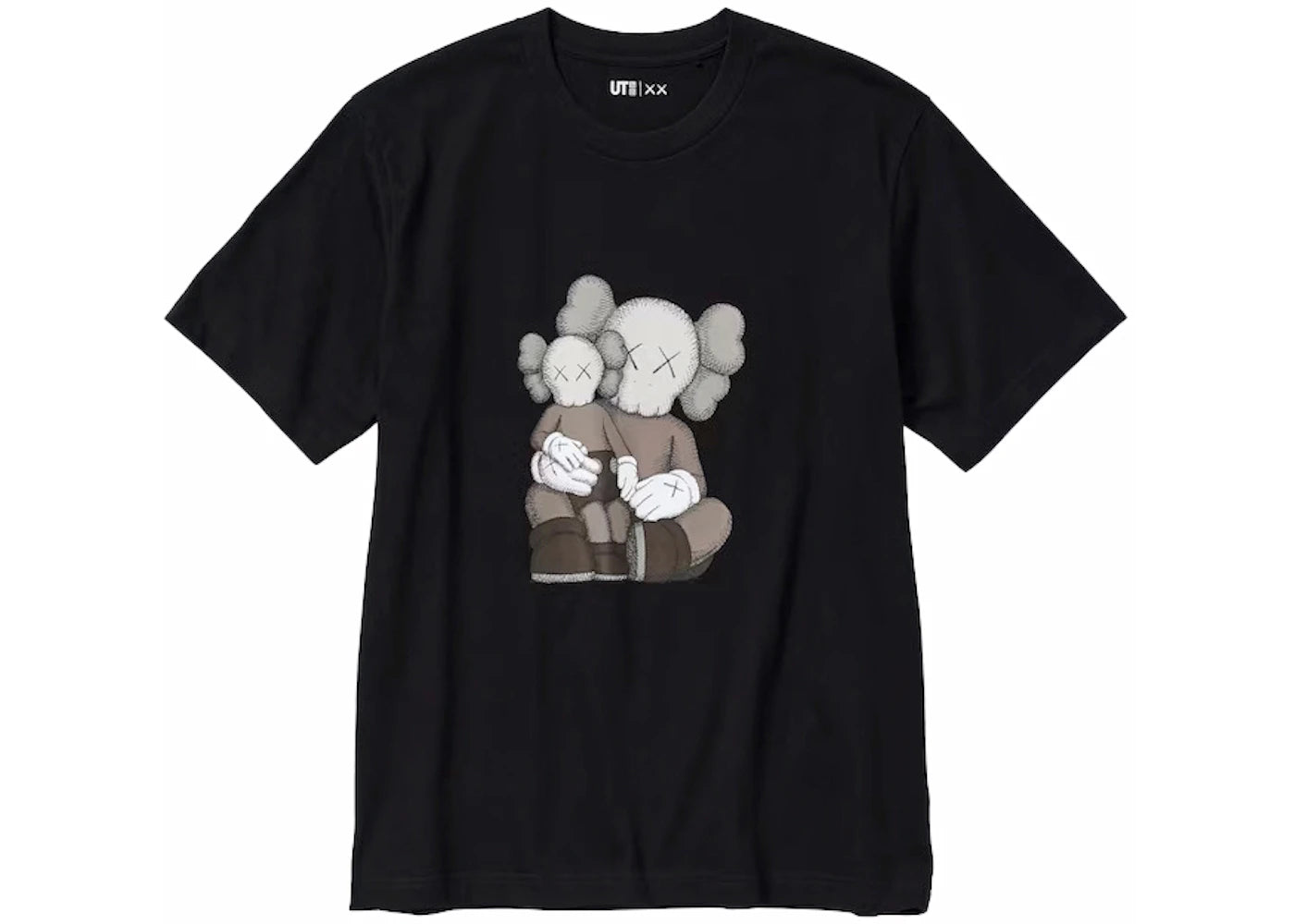 Kaws x UNIQLO Black Tee