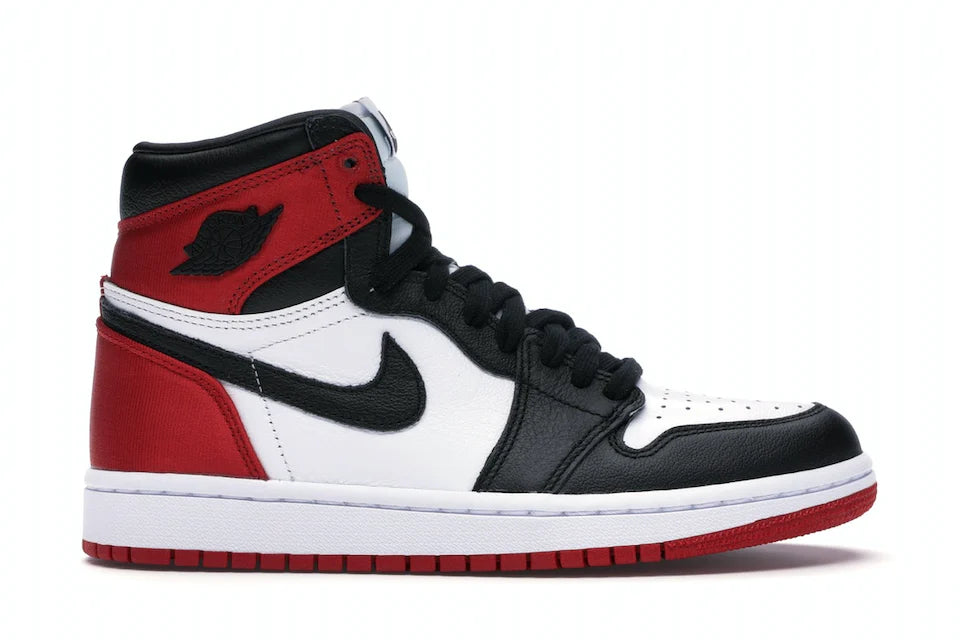 Nike Jordan 1 High Satin Black Toe (Women's)