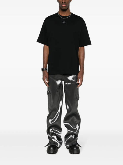 Off-White "OFF" Stamp Black Tee